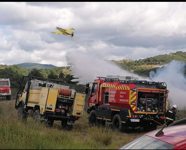 📌’Un simulacro de incendio forestal en la Sierra de Cantabria se iniciará en Laguardia y se extenderá a Navarra y La Rioja’