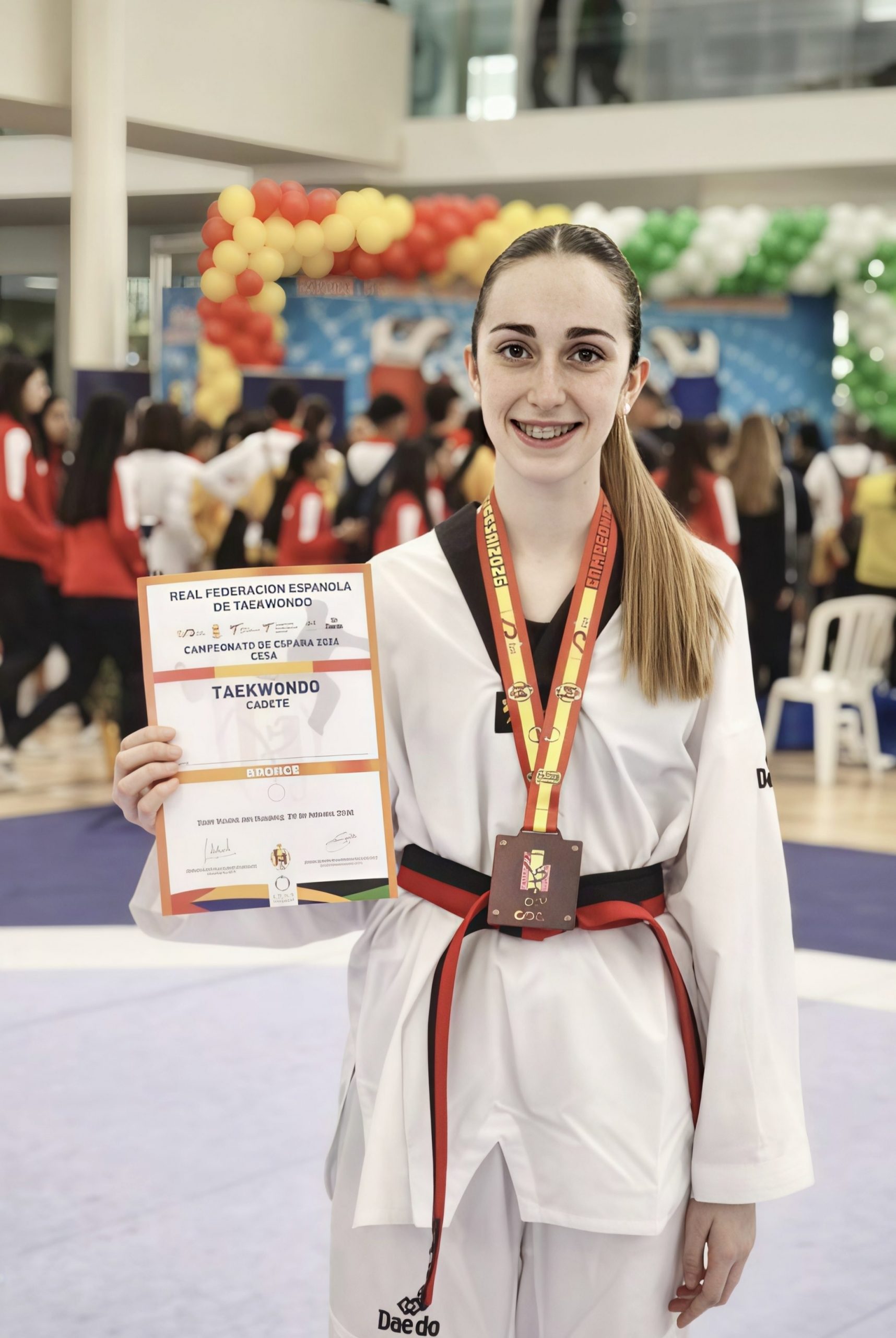 📌’Irati Unanue, de Lapuebla de Labarca, se cuelga el bronce en el Nacional de Taekwondo y apunta a la selección española’